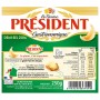 PRESIDENT BEURRE GASTRONOMIQUE DEMI-SEL 80%MG PLAQUETTE 250G