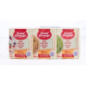 Crème UHT x3 - GRAND FERMAGE - 60cl