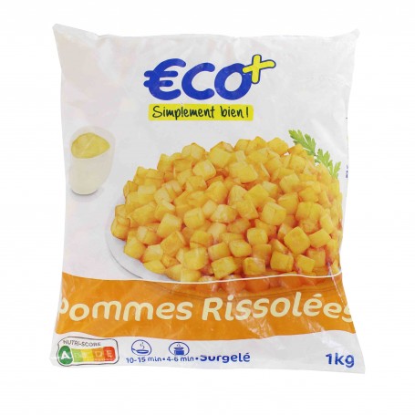 POMMES RISSOLEES SURGELEES 1KG(1038633)