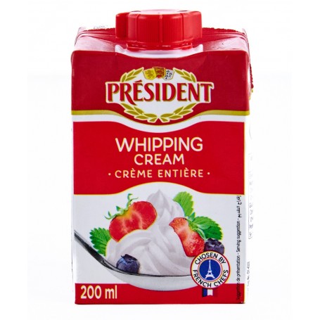 Crème UHT 35% - PRESIDENT - 20cl