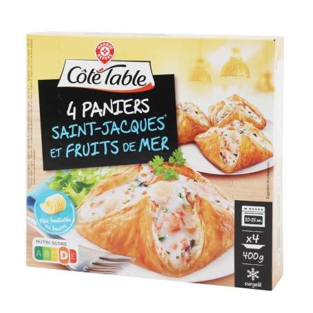 FEUILLETES STJACQFRUITS MER 400G(1042108)