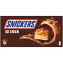 Snickers glace, cacahuètes (12%) et caramel fondant (16%) dans un enrobage cacao (27%) 6 barres 301.8ml 273.6g