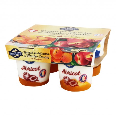 YAOURTS ALPES PECHE ABRICOT 4X150G(1056583)