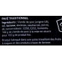 Pavé pur porc - MOSSIEUR POLETTE - 90g