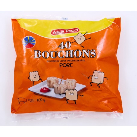 Bouchons porc x40 - ASIA FOOD - 800g