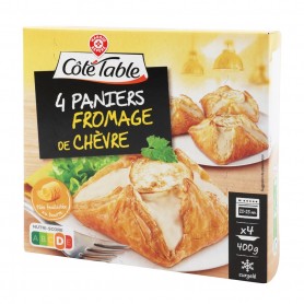 FEUILLETES CHEVRE X4 400G(1038055)