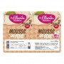 BARQUETTE SECABLE MOUSSE FOIE NATURE X2 180g LE FLEURON DE LA REUNION