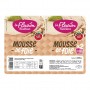 BARQUETTE SECABLE MOUSSE FOIE NATURE X2 180g LE FLEURON DE LA REUNION