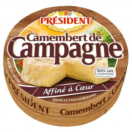 PRESIDENT CAMEMBERT DE CAMPAGNE 250g